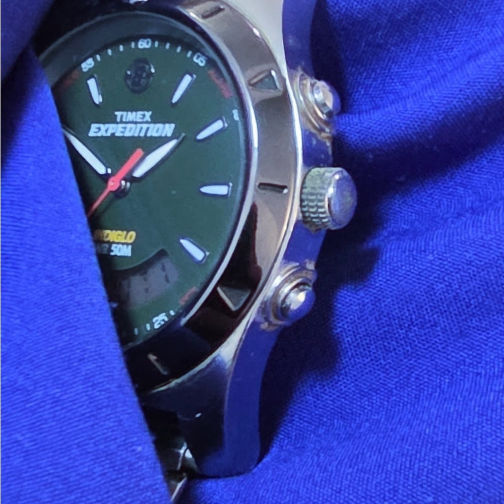 Timex Expedition Vintage Indiglo Multi Function Mens Watch 36mm - Picture 6 of 7